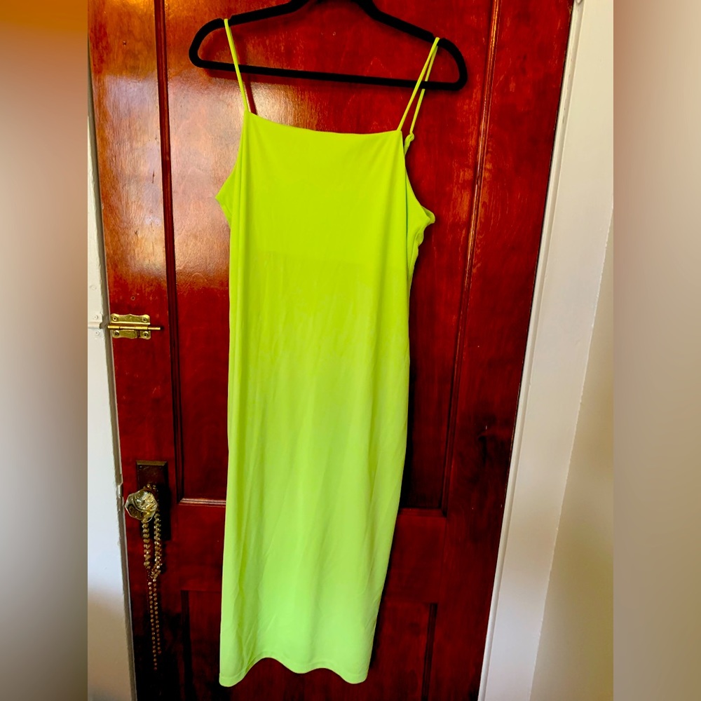 Neon medium maxi dress H&M